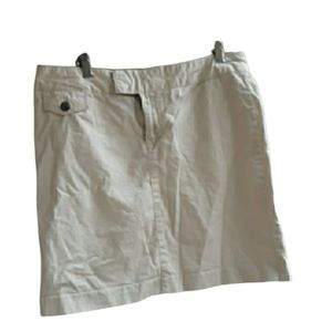 Tommy hilfiger khaki skirt